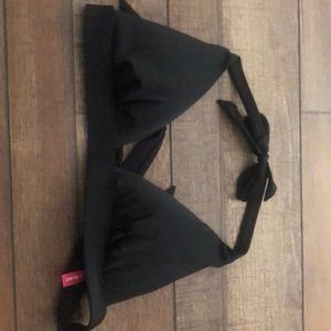 Victoria Secret Swim Top black Medium